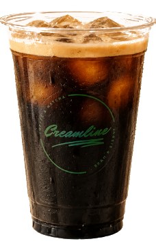 Iced Americano im Creamline-Becher